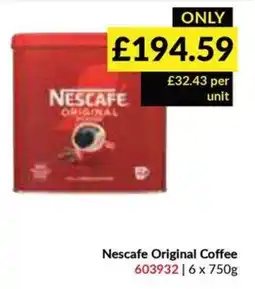 Musgrave MarketPlace Nescafe Original Coffee offer