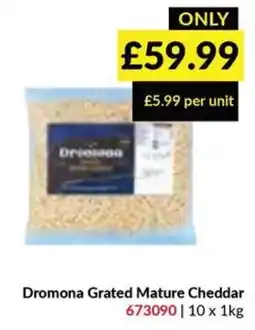 Musgrave MarketPlace Dromona grated mature cheddar offer