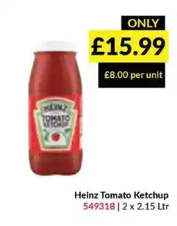 Musgrave MarketPlace Heinz tomato ketchup offer