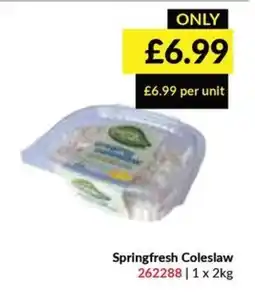 Musgrave MarketPlace Springfresh Coleslaw offer