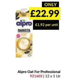 Musgrave MarketPlace Alpro oat for professional offer