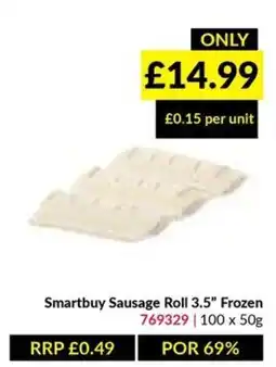 Musgrave MarketPlace Smartbuy Sausage Roll offer