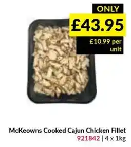 Musgrave MarketPlace McKeowns Cooked Cajun Chicken Fillet offer