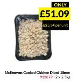 Musgrave MarketPlace McKeowns Cooked Chicken Diced offer