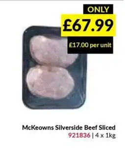 Musgrave MarketPlace McKeowns Silverside Beef Sliced offer