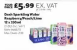 Costco Dash sparkling water offer