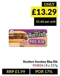 Musgrave MarketPlace Rustlers Smokey Bbq Rib offer