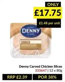 Musgrave MarketPlace Denny Carved Chicken Slices offer