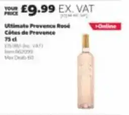 Costco Ultimate Provence Rosé offer