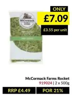 Musgrave MarketPlace McCormack Farms Rocket offer