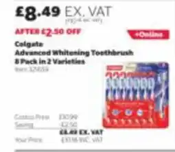 Costco Colgate advanced whitening toothbrush offer