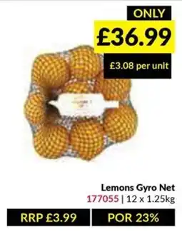 Musgrave MarketPlace Lemons Gyro Net offer