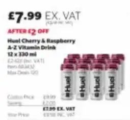 Costco Huel Cherry & Raspberry A-Z Vitamin Drink offer