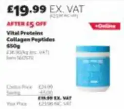 Costco Vital Proteins Collagen Peptides offer