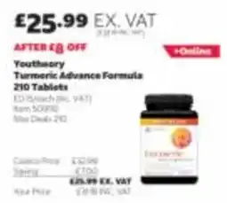 Costco Youtheory turmeric advance formula offer