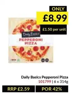 Musgrave MarketPlace Daily Basics Pepperoni Pizza offer