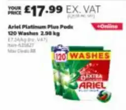 Costco Ariel platinum plus pods offer