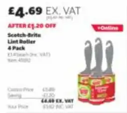 Costco Scotch-Brite lint roller offer