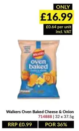 Musgrave MarketPlace Walkers Oven Baked Cheese & Onion offer