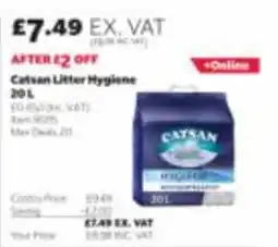 Costco Catsan litter hygiene offer