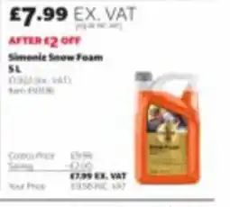 Costco Simoniz snow foam offer
