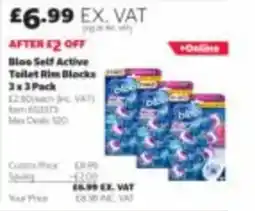 Costco Bloo Self Active Toilet Rim Blocks offer