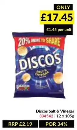 Musgrave MarketPlace Discos Salt & Vinegar offer