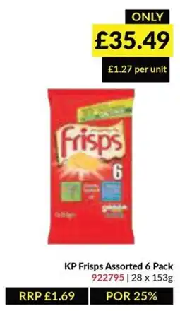 Musgrave MarketPlace KP Frisps Assorted offer