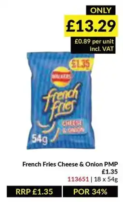 Musgrave MarketPlace French Fries Cheese & Onion offer