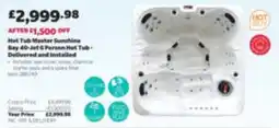 Costco Hot Tub Master Sunshine Bay 40-Jet 6 Person Hot Tub offer