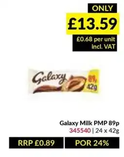 Musgrave MarketPlace Galaxy Milk offer