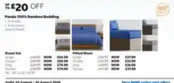 Costco Panda 100% Bamboo Bedding offer