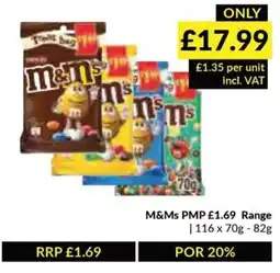 Musgrave MarketPlace M&Ms Range offer