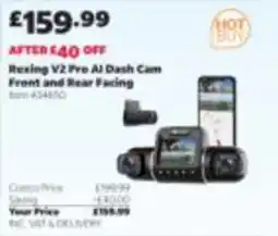 Costco Rosing V2 Pro AI Dash Cam offer