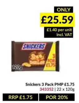 Musgrave MarketPlace Snickers offer