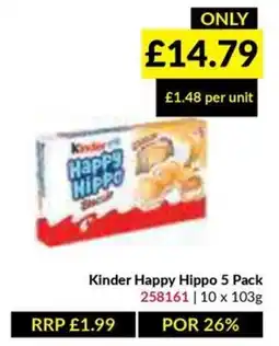 Musgrave MarketPlace Kinder Happy Hippo offer
