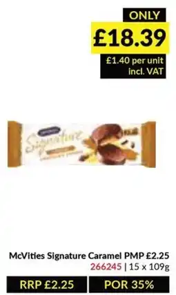 Musgrave MarketPlace McVities Signature Caramel offer