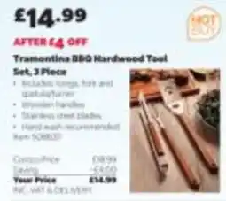 Costco Tramontina bbq hardwood tool set offer
