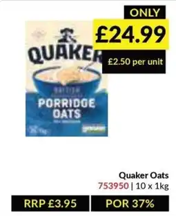 Musgrave MarketPlace Quaker Oats offer