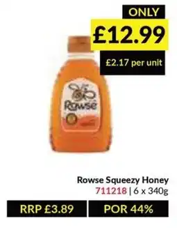 Musgrave MarketPlace Rowse Squeezzy Honey offer