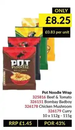 Musgrave MarketPlace Pot Noodle Wrap offer
