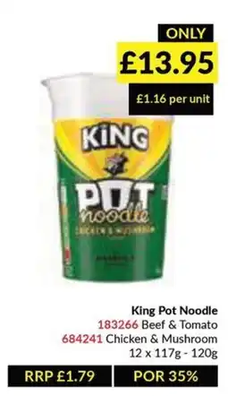 Musgrave MarketPlace King Pot Noodle offer