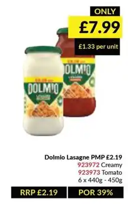 Musgrave MarketPlace Dolmio Lasagne offer