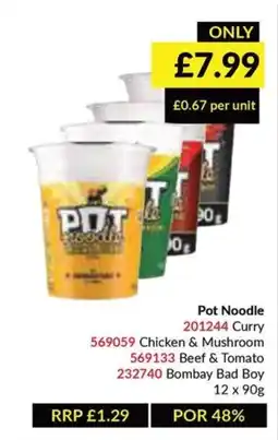 Musgrave MarketPlace Pot Noodle offer