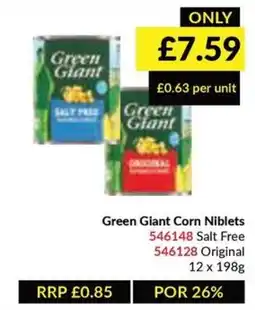 Musgrave MarketPlace Green Giant Corn Niblets offer