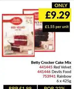 Musgrave MarketPlace Betty Crocker Cake Mix offer