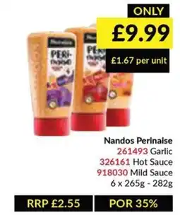 Musgrave MarketPlace Nandos Perinaise offer
