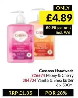 Musgrave MarketPlace Cussons Handwash offer