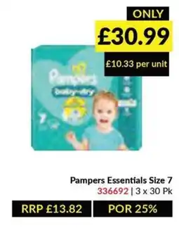 Musgrave MarketPlace Pampers Essentials offer