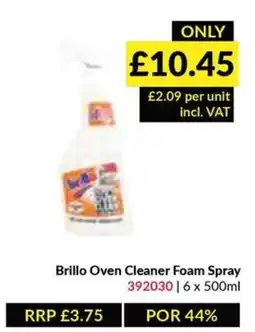 Musgrave MarketPlace Brillo Oven Cleaner Foam Spray offer